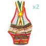 UDTEE 2PCS Colorful/Comfortable/Cosy Pet Dog Cotton Tighten Strap Sanitary Physiological Pants Pet Underwear Diapers,Random Color,Small,Medium,Large,X-Large Size UDTEE 2PCS Colorful/Comfortable/Cosy Pet Dog Cotton Tighten Strap Sanitary Physiological Pants Pet Underwear Diapers,Random Color,Small,Medium,Large,X-Large Size