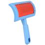 Hengzhi Pet Dog Supplies, Brush Pet Steel Comb Exfoliating Scrub, Grooming Combs for Dog/Cat, Blue