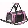 LI Zhi SHAI Pet Airline Travel Approved Airport Pet Carrier, Soft Sided Portable Folding Under Seat Air Travel Pet Carriers Bag for Small Animals LI Zhi SHAI Pet Airline Travel Approved Airport Pet Carrier, Soft Sided Portable Folding Under Seat Air Travel Pet Carriers Bag for Small Animals