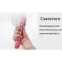 ikjuh Self Cleaning Slicker Brush Shedding and Grooming for Short to Long Haired Cats Dogs Pets Massage Brush Automatic Elimination Soft and Comfortable No Harmful to Skin