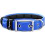 Metric USA Comfort Fit Soft Padded Dog Collar for Small Medium Large Dogs with Buckle Adjustable Comfortable Pet Collar, Blue, Small (6.5''-9'')