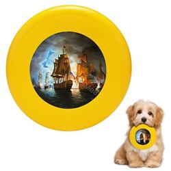 Pet Frisbee Flying Disc Dog Toy - Multifunction Bonhomme Richard Engaging The Serapis in Battle Paul Walsh
