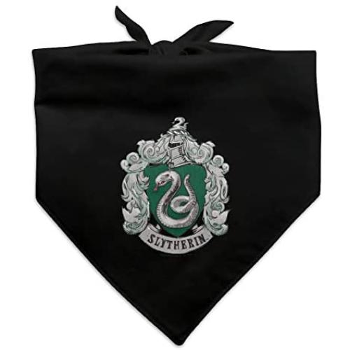 GRAPHICS & MORE Harry Potter Slytherin Painted Crest Dog Pet Bandana