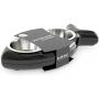 HING Fish Non Slip Dual Cat Feeding Station with Removable Bowls