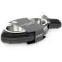 HING Fish Non Slip Dual Cat Feeding Station with Removable Bowls