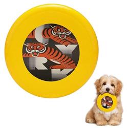 Pet Frisbee Flying Disc Dog Toy - Multifunction Two Tigers 1973 Gorka Polish Circus Poster_1024x1024