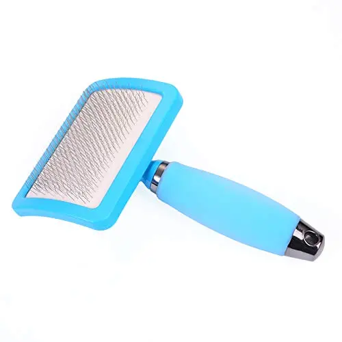 Slicker Pet Grooming Brush Silicone handle Shedding Massage Dog Brush & Cat Brush Pet comb dog comb twirl dot teddy samo needle comb open knot comb row comb depirate comb brush pet use Slicker Pet Grooming Brush Silicone handle Shedding Massage Dog Brush & Cat Brush Pet comb dog comb twirl dot teddy samo needle comb open knot comb row comb depirate comb brush pet use