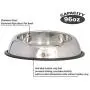 Iconic Pet 96 oz/ 12 Cup Heavy Weight Stainless Steel Elevated High Back Pet Food/Water Bowl with Removable Anti Skid Rubber Ring - Dog/Cat Feeding Bowl in Unique Design is Dishwasher Safe (92190) Iconic Pet 96 oz/ 12 Cup Heavy Weight Stainless Steel Elevated High Back Pet Food/Water Bowl with Removable Anti Skid Rubber Ring - Dog/Cat Feeding Bowl in Unique Design is Dishwasher Safe (92190)