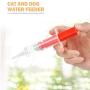 Dearjana Pet Medicine Feeder - Pet Pill Poppers Handy Durable Pet Pill Dispenser Oral Tablet Capsule or Liquid Medical Feeding Tool Kit Silicone Syringes for Cats Dogs Small Animals