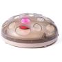 elegantstunning Electric Cat Catching Mouse Magnetic Suspension Technique Turntable Puzzle Toy for Pet Pink