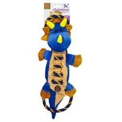 Charming Pet Tug-of-War Dog Toys - Plush Squeaky Toys with Rope for Ultimate Tugging Fun