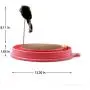 AUOON Cat Scratcher Toy, Cat Turbo Toy, Post Pad Interactive Training Exercise Mouse Play Toy with Turbo and Ball
