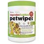 Petkin Extra Mega Valu Bamboo Natural Petwipes 200 ct, Green