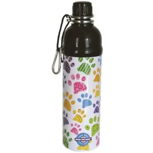 Good Life Gear Stainless Steel Pet Water Bottle, 24-Ounce,