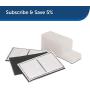 PetSafe Drinkwell Replacement Filter Kit for the Everflow and Outdoor Dog And Cat Water Fountains, Kit Contains 3 Dual Cell Carbon Filters and 1 Foam Pre-Filter - PAC00-13192