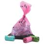 PET N PET Lavender Scented Dog Poop Bag 720 Counts Rainbow Muliti Color Dog Poop Bags Refill Rolls Standard and EPI Additive Dog Waste Bags