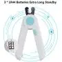 TLOG Cat Dog Nail Clippers and Trimmers, Pet Nail Clippers with LED Light to Avoid Over Cutting, Safety Guard & Free Nail File, Professional Grooming Tools for Large Medium Small Dog Cat and Animals