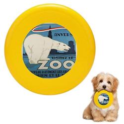 Pet Frisbee Flying Disc Dog Toy - Multifunction Anvers_Zoo_Polar_Bear_Large_1024x1024