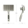 Urbaner Self Cleaning Slicker Grooming Brush for Dog | Gently Removes Loose Undercoat, Mats and Tangled Hair (CT-32)