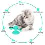 HANDSONIC Cat Toys, Interactive Cat Toy with Suction Cup Portable, Windmill Cat Toys for Indoor Cats