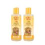 Burts Bees for Pets for Dogs Natural Oatmeal Shampoo with Colloidal Oat Flour and Honey| Oatmeal Dog Shampoo, 4 Ounces - 2 Pack