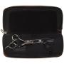 ShearsDirect Curved Professional Shear Featuring Japanese Stainless and a Handle Design with Cutout Scissors, 7''