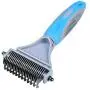 BAROMGA Pet Grooming Rakes Dematting Comb 2 Sided Removing Detangling Long Hair Brushes for Cats & Dogs BAROMGA Pet Grooming Rakes Dematting Comb 2 Sided Removing Detangling Long Hair Brushes for Cats & Dogs