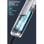 Dog Clippers, Professional Dog Grooming Kit, Dog Grooming Clippers with LCD Display, 5-Speed, Low Noise Pet Clippers for Dogs, Cordless Dog & Cat Grooming Kit for Small & Large Breeds with Thick Coats
