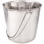 ProSelect Stainless Steel Flat Sided Pet Pail