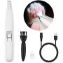 PARANNIC Dog Clippers with LED Light, Professional and Newest 2-Speed Dog Grooming Clipp in 2020, USB Rechargeable for Trimming The Hair Around Paws, Eyes, Ears, Face, Rump