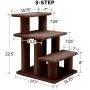 Furhaven Pet - Steady Paws Furniture Assist Multi-Step Dog Stairs for High Beds & Couch for Dogs & Cats - Multiple Heights & Colors Furhaven Pet - Steady Paws Furniture Assist Multi-Step Dog Stairs for High Beds & Couch for Dogs & Cats - Multiple Heights & Colors