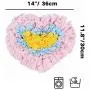GoFika Small Dogs Slow Feeding Snuffle Foraging Mat Cloth for Puppies and Pets (14'' x 11.8'') Interactive Puzzle Feeder for Stimulation and Nosework (Pink) GoFika Small Dogs Slow Feeding Snuffle Foraging Mat Cloth for Puppies and Pets (14'' x 11.8'') Interactive Puzzle Feeder for Stimulation and Nosework (Pink)