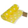Lovely Baby Fleece Dog Blanket & Soft Puppy Cat Blanket for Car,Couch,Bed & Pink, Blue and Yellow 3 Pack 3 Colors