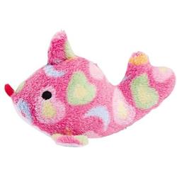 Zanies Sea Charmer Dog Toys, Pink Fish, 7''