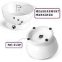Y YHY Cat Water Bowl,Raised Cat Food Dish,Elevated Cat Bowl No Spill,Ceramic Pet Bowls for Cats or Small Dogs,Dishwasher Safe