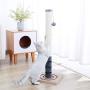 PAWZ Road Cat Scratching Post Cat Interactive Toys - Extra Post and Dangling Ball Included- 22 inches