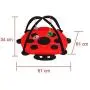 FairOnly Convenient Life Beetle Shape Print Pet Tent Toy with Balls for Cat Climing Playing FairOnly Convenient Life Beetle Shape Print Pet Tent Toy with Balls for Cat Climing Playing
