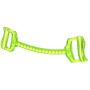 Nerf Dog 2-Handle Tug Dog Toy, Lightweight, Durable and Water Resistant, 19 Inches, for Medium/Large Breeds, Single Unit, Green