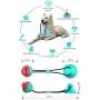 Dog Chew Toy Suction Cup Interactive Dog Toys Pet Molar Bite Toy Interactive Pull Rope Chew Rope with Squeaky Toys Ball, Dog Toothbrush Dog Toys for Aggressive Chewers (Red Blue) Dog Chew Toy Suction Cup Interactive Dog Toys Pet Molar Bite Toy Interactive Pull Rope Chew Rope with Squeaky Toys Ball, Dog Toothbrush Dog Toys for Aggressive Chewers (Red Blue)