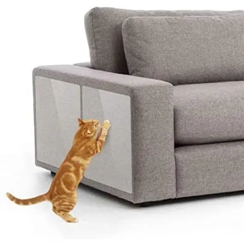 ROLIAT Anti-Scratch Furniture Protectors(Set of 6), Protect Your Furniture from Dog/Cat Claws, Cat Scratch Deterrent Pad, Cat-Proof Couch Guard, Door Shield ROLIAT Anti-Scratch Furniture Protectors(Set of 6), Protect Your Furniture from Dog/Cat Claws, Cat Scratch Deterrent Pad, Cat-Proof Couch Guard, Door Shield