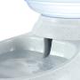 Flexzion Gravity Pet Water Dispenser Drinking Station for Dogs Cats (1 Gallon) Automatic Replenish Waterer for Small Medium Breed Dog Cat Animal, Feeding Watering Fountain Supplies Bottle Dish Bowl