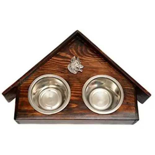 Schnauzer, a Dogs Bowl with a Relief from ArtDog Schnauzer, a Dogs Bowl with a Relief from ArtDog