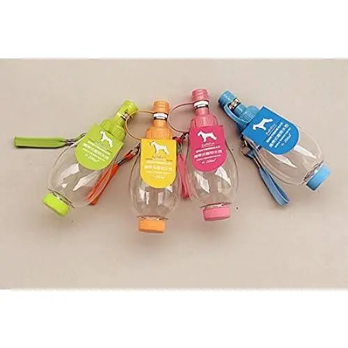 NACOCO Pet Dog Travel Water Bottle Feeding Water Tool Cat Dog Portable Kettle Sweet Style,Colors May Vary NACOCO Pet Dog Travel Water Bottle Feeding Water Tool Cat Dog Portable Kettle Sweet Style,Colors May Vary