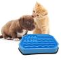 ROFTEK feeder dog bowl, interesting slow feeding interactive extended extension stop puzzle dog bowl, healthy diet weight loss pet dog slow feeding bowl, anti-swallowing dog bowl, pet bowl Slow feeder