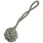 Monkey Fist Knot Rope Dog Toy Ball Handle Fetching Tugging Choose Size & Color Monkey Fist Knot Rope Dog Toy Ball Handle Fetching Tugging Choose Size & Color