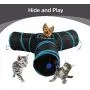 Cat Tunnel Collapsible Pet Tube Toy with Balls Cat Entertain Equipment Interactive Tunnel Toy 3 Way Cat Pop-up Tunnel Cat Tunnel Collapsible Pet Tube Toy with Balls Cat Entertain Equipment Interactive Tunnel Toy 3 Way Cat Pop-up Tunnel