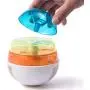 Buyter Pet Puzzle Fun Feeding Interactive Tumbler Three-Layer Leaking Food Dispenser Meal Ball Resin Toy