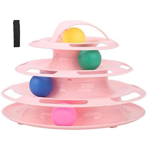 Gerioie Durable Cat Toy, Safe Cat Toy, Non-Toxic Shatter-Resistant for Pet