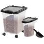 IRIS Airtight Food Storage Combo with Scoops