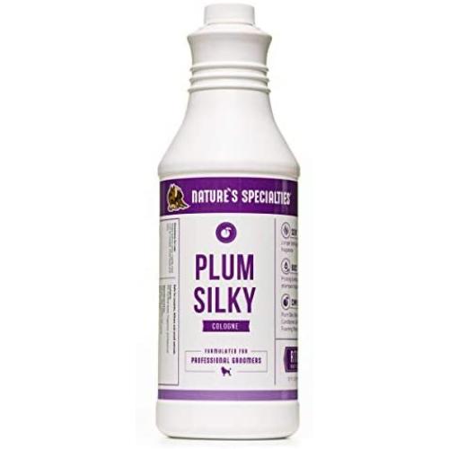 Natures Specialties Plum Silky Dog Cologne for Pets, Made in USA